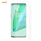 2 PCS For OnePlus 9 Pro ENKAY Hat-Prince 3D Full Screen PET Curved Hot Bending HD Screen Protector Soft Film - 1