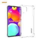 For Samsung Galaxy M62 Hat-Prince ENKAY Clear TPU Soft Anti-slip Cover Shockproof Case - 1