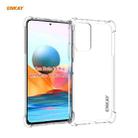 For Redmi Note 10 Pro / Note 10 Pro Max Hat-Prince ENKAY Clear TPU Soft Anti-slip Cover Shockproof Case - 1