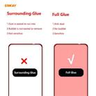 For Redmi Note 10 4G / Note 10S Hat-Prince ENKAY Clear TPU Shockproof Case Soft Anti-slip Cover + 0.26mm 9H 2.5D Full Glue Full Coverage Tempered Glass Protector Film - 8