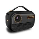 MP168 DLP 4K HD Miniature Projector WiFi Mobile Phone With Screen Mini Portable Smart Home Projector, Power Plug:UK - 1