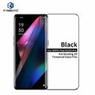 For OPPO Find X3 / 3X Pro PINWUYO 9H 3D Hot Bending Tempered Glass Film(Black) - 1