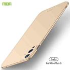 For OnePlus 9 MOFI Frosted PC Ultra-thin Hard Case(Gold) - 1