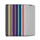 For Samsung Galaxy A72 5G/4G Plated Mirror Horizontal Flip Leather Case with Holder(Gold) - 5