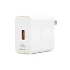 66W 6A USB Fast Charging Travel Charger, US Plug - 1