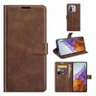 For Xiaomi Mi 11 Pro 4G / 5G Retro Calf Pattern Buckle Horizontal Flip Leather Case with Holder & Card Slots & Wallet(Dark Brown) - 1