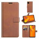 For Wiko Y62 Retro Calf Pattern Buckle Horizontal Flip Leather Case with Holder & Card Slots & Wallet(Light Brown) - 1
