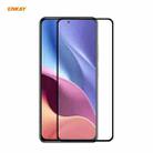 For Xiaomi Poco F3 ENKAY Hat-Prince Full Glue 0.26mm 9H 2.5D Tempered Glass Full Coverage Film - 1