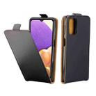 For Samsung Galaxy A32 5G Business Style Vertical Flip TPU Leather Case with Card Slot(Black) - 1