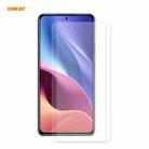 For Xiaomi Poco F3 2 PCS ENKAY Hat-Prince 0.26mm 9H 2.5D Curved Edge Tempered Glass Film - 1