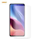 For Xiaomi Poco F3 5 PCS ENKAY Hat-Prince 0.26mm 9H 2.5D Curved Edge Tempered Glass Film - 1