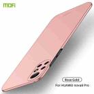 For Huawei Nova 8 Pro MOFI Frosted PC Ultra-thin Hard Case(Rose Gold) - 1