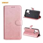 For Motorola Moto G30 / G10 ENKAY Hat-Prince Horizontal Flip PU Leather Case with Holder & Card Slots & Wallet(Pink) - 1