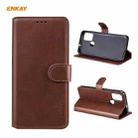 For Motorola Moto G30 / G10 ENKAY Hat-Prince Horizontal Flip PU Leather Case with Holder & Card Slots & Wallet(Brown) - 1