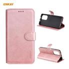 For Redmi K40 / K40 Pro ENKAY Hat-Prince Horizontal Flip PU Leather Case with Holder & Card Slots & Wallet(Pink) - 1