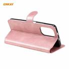 For Xiaomi Mi 11i / Poco F3 ENKAY Hat-Prince Horizontal Flip PU Leather Case with Holder & Card Slots & Wallet(Pink) - 3