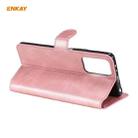 For Xiaomi Redmi Note 10 Pro / Note 10 Pro Max ENKAY Hat-Prince Horizontal Flip PU Leather Case with Holder & Card Slots & Wallet(Pink) - 2
