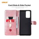 For Xiaomi Redmi Note 10 Pro / Note 10 Pro Max ENKAY Hat-Prince Horizontal Flip PU Leather Case with Holder & Card Slots & Wallet(Pink) - 4