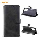 For Xiaomi Redmi Note 10 Pro / Note 10 Pro Max ENKAY Hat-Prince Horizontal Flip PU Leather Case with Holder & Card Slots & Wallet(Black) - 1