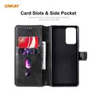 For Xiaomi Redmi Note 10 Pro / Note 10 Pro Max ENKAY Hat-Prince Horizontal Flip PU Leather Case with Holder & Card Slots & Wallet(Black) - 4