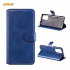 For Xiaomi Redmi Note 10 Pro / Note 10 Pro Max ENKAY Hat-Prince Horizontal Flip PU Leather Case with Holder & Card Slots & Wallet(Dark Blue) - 1