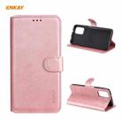 For Xiaomi Redmi Note 10 4G / Note 10S ENKAY Hat-Prince Horizontal Flip PU Leather Case with Holder & Card Slots & Wallet(Pink) - 1