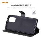For Xiaomi Redmi Note 10 4G / Note 10S ENKAY Hat-Prince Horizontal Flip PU Leather Case with Holder & Card Slots & Wallet(Black) - 4