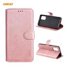 For Samsung Galaxy A32 4G ENKAY Hat-Prince Horizontal Flip PU Leather Case with Holder & Card Slots & Wallet(Pink) - 1