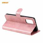 For Samsung Galaxy A32 4G ENKAY Hat-Prince Horizontal Flip PU Leather Case with Holder & Card Slots & Wallet(Pink) - 3