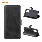 For Samsung Galaxy A32 4G ENKAY Hat-Prince Horizontal Flip PU Leather Case with Holder & Card Slots & Wallet(Black) - 1