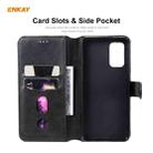 For Samsung Galaxy A32 4G ENKAY Hat-Prince Horizontal Flip PU Leather Case with Holder & Card Slots & Wallet(Black) - 5