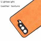 For Asus ROG Phone 5 Shockproof Sewing Cow Pattern Skin PC + PU + TPU Case(Orange) - 4