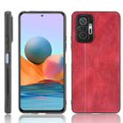 For Xiaomi Redmi Note 10 Pro / Note 10 Pro Max PC + PU + TPU Case(Red) - 1