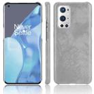 For OnePlus 9 Pro Shockproof Litchi Texture PC + PU Case(Gray) - 1