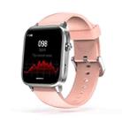 H7 1.54inch Color Screen Smart Watch IP67 Waterproof,Support Temperature Monitoring/Bluetooth Call/Heart Rate Monitoring/Blood Pressure Monitoring/Sleep Monitoring(Pink) - 1