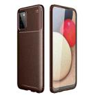 For OPPO Realme X7 Pro Ultra  Carbon Fiber Texture Shockproof TPU Case(Brown) - 1