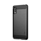 For Sony Xperia ACE ll MOFI Gentleness Series Brushed Texture Carbon Fiber Soft TPU Case(Black) - 1