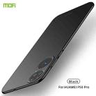 For Huawei P50 Pro MOFI Frosted PC Ultra-thin Hard Case(Black) - 1