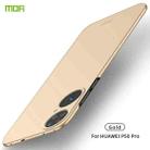 For Huawei P50 Pro MOFI Frosted PC Ultra-thin Hard Case(Gold) - 1
