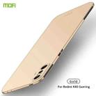 For Xiaomi Redmi K40 Gaming MOFI Frosted PC Ultra-thin Hard Case(Gold) - 1