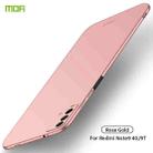 For Xiaomi Redmi 9T / Note 9 4G / 9 Power MOFI Frosted PC Ultra-thin Hard Case(Rose gold) - 1