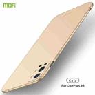 For OnePlus 9R MOFI Frosted PC Ultra-thin Hard Case(Gold) - 1