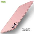 For OnePlus 9R MOFI Frosted PC Ultra-thin Hard Case(Rose gold) - 1