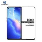 For OPPO Reno5 Z / A94 PINWUYO 9H 2.5D Full Screen Tempered Glass Film(Black) - 1