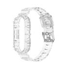 For Xiaomi Band 5 / Band 6 Transparent Case Watch Band(Transparent) - 1