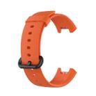 For Xiaomi Watch Mi Watch Lite / Redmi Watch Silicone Sports Watch Band(orange) - 1