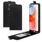 For Motorola Moto G Play 2021 R64 Texture Single Vertical Flip Leather Protective Case with Card Slots & Photo Frame(Black) - 1