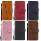 For iPhone 11 Pro Max Stitching Calf Texture Buckle Horizontal Flip Leather Case with Holder & Card Slots & Wallet & Lanyard (Brown) - 6