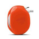 Small Headphone Earphone Wire Winder Data Cable Storage Box(Orange) - 1