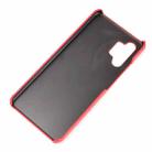 For Samsung Galaxy A32 4G European version Shockproof Crocodile Texture PC + PU Case(Red) - 6